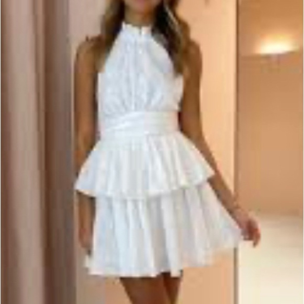 New women’s dress ivory color size 14.   #5
